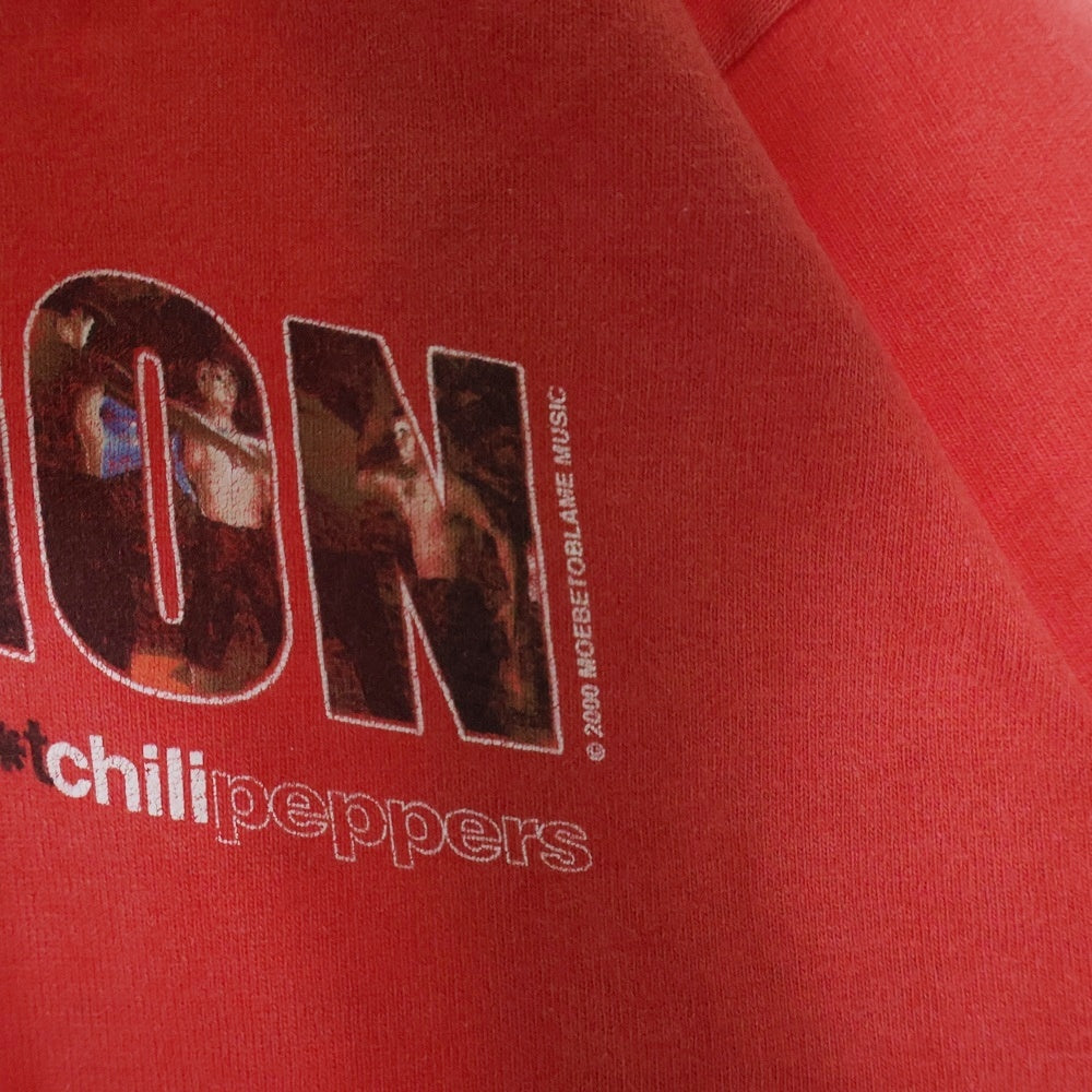 VINTAGE(ヴィンテージ) 90s RED HOT CHILI PEPPERS CALIFORNICATION レッドホットチリペッパーズ プリント半袖Tシャツ カットソー レッド