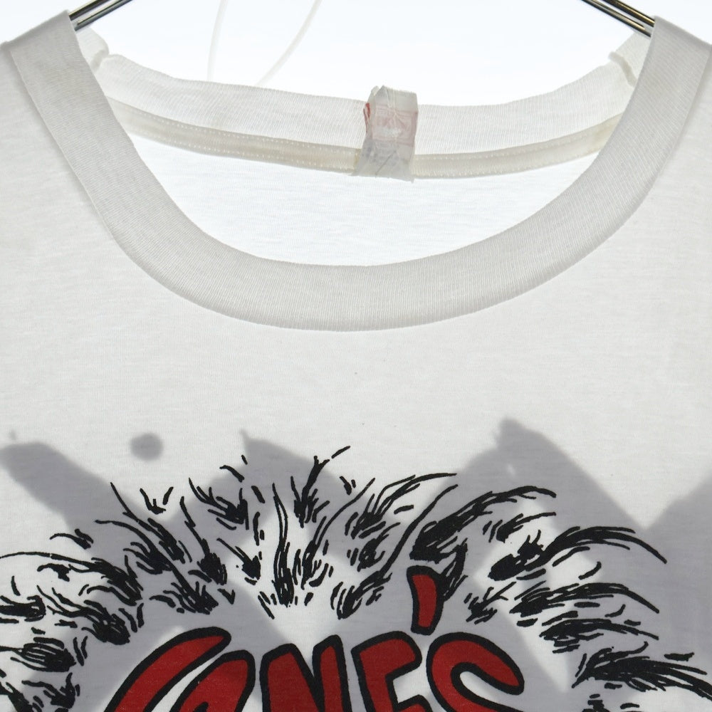 VINTAGE(ヴィンテージ) 80S JANES ADDICTION TRIPLE X RECORDS ジェーンズアディクション 両面プリント 半袖Tシャツ ホワイト