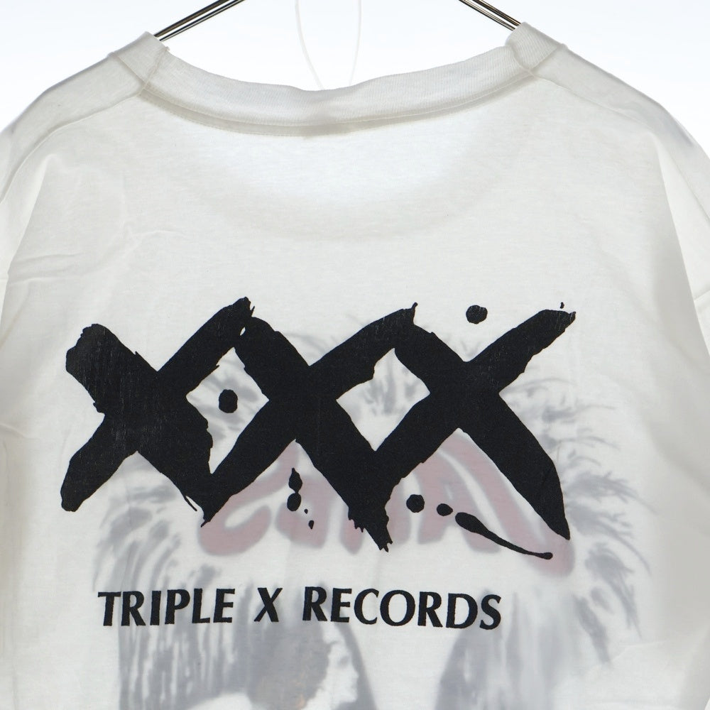 VINTAGE(ヴィンテージ) 80S JANES ADDICTION TRIPLE X RECORDS ジェーンズアディクション 両面プリント 半袖Tシャツ ホワイト