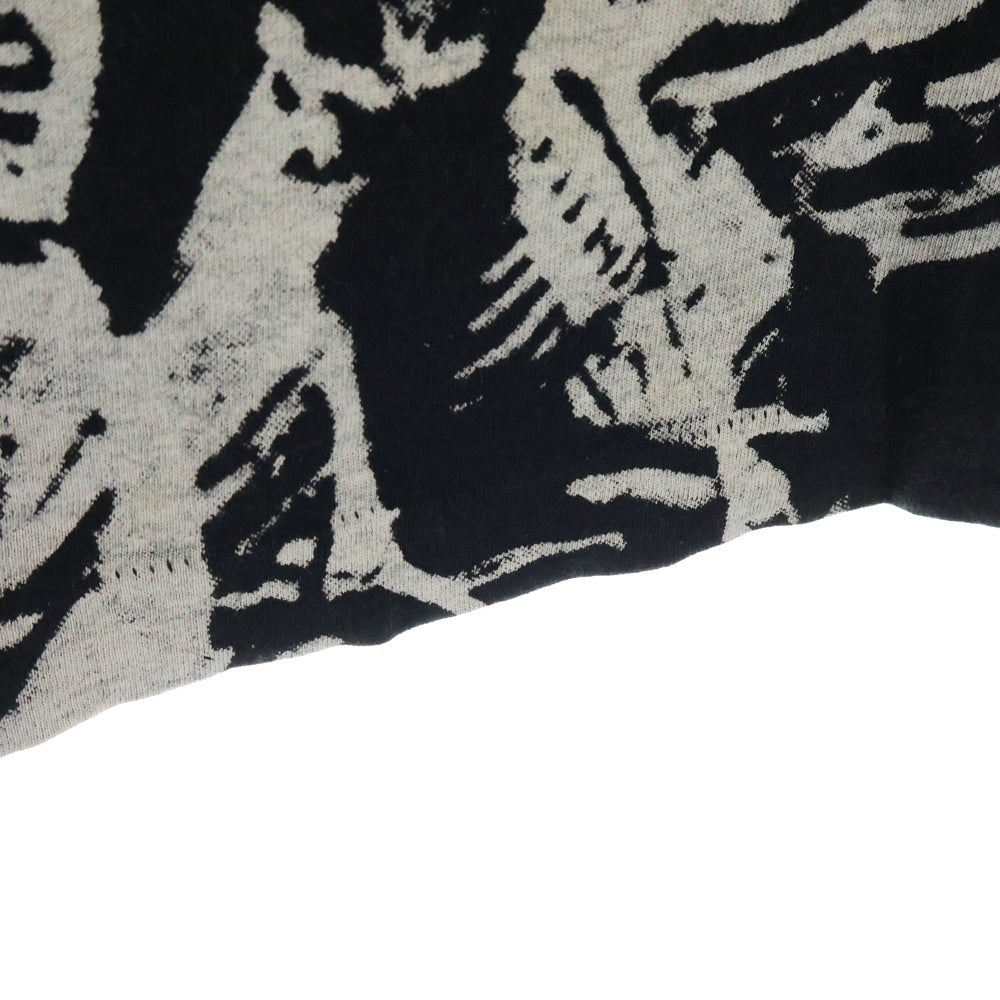 VINTAGE(ヴィンテージ) 80S THE BLACK CROWES HIGH ASTHE MOON 両面プリント 半袖Tシャツ ブラック