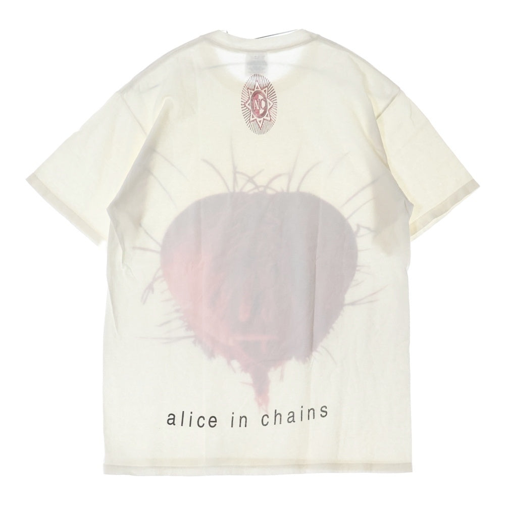 VINTAGE(ヴィンテージ) 90s ALICE IN CHAINS 94 JAR OF FLIES TEE アリス・イン・チェインズ バンド 両面プリント半袖Tシャツ カットソー ホワイト