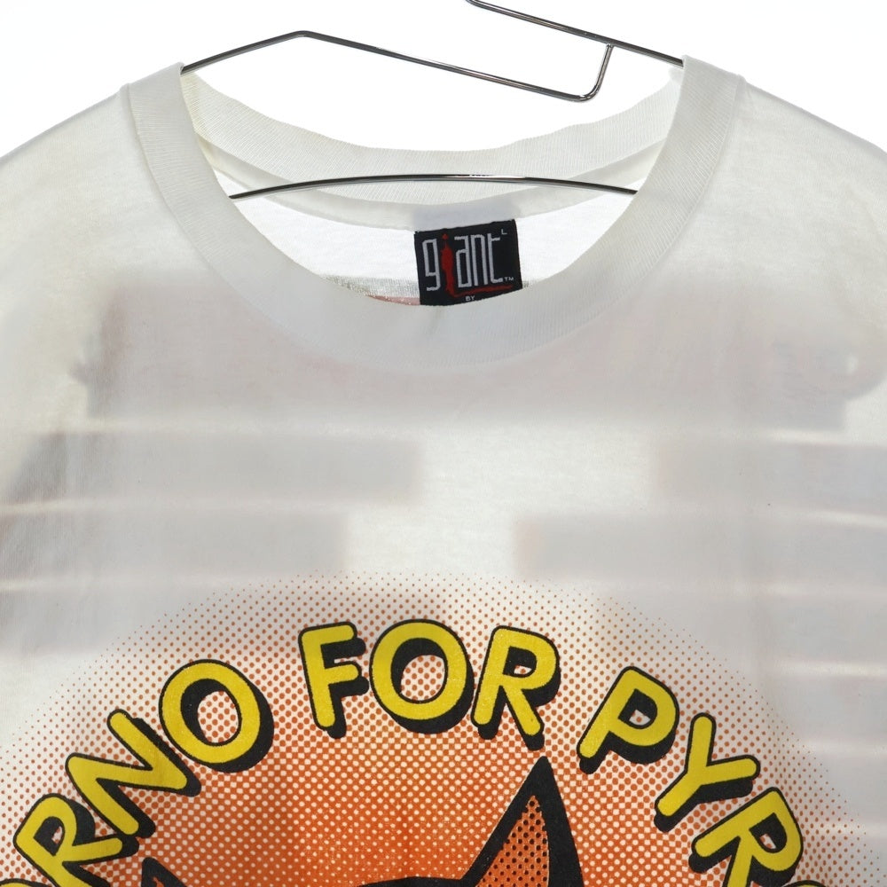 VINTAGE(ヴィンテージ) 90s Porno for Pyros ポルノ・フォー・パイロス 両面プリント 半袖Tシャツ ホワイト