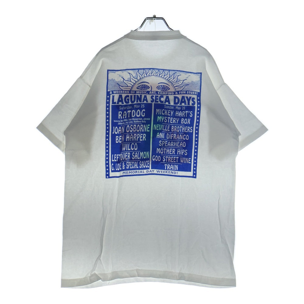 VINTAGE(ヴィンテージ) 90S LAGUNA SECA DAYS 両面プリント 半袖Tシャツ ホワイト
