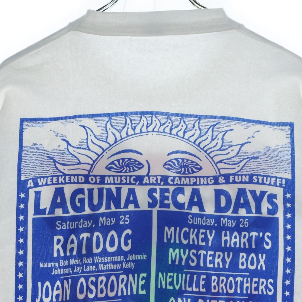 VINTAGE(ヴィンテージ) 90S LAGUNA SECA DAYS 両面プリント 半袖Tシャツ ホワイト