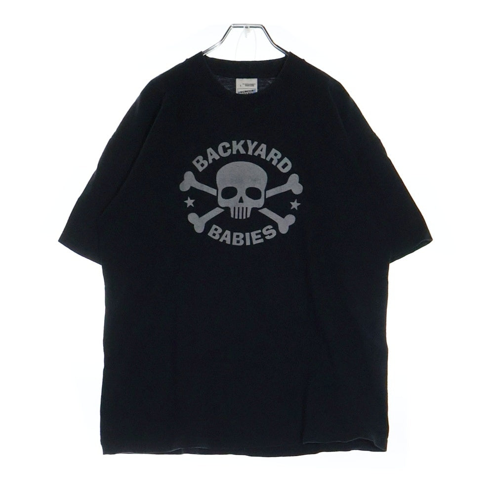 VINTAGE(ヴィンテージ) 90S BACKYARD BABIES 両面プリント 半袖Tシャツ ブラック
