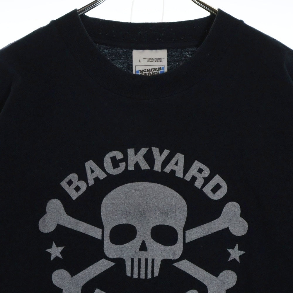 VINTAGE(ヴィンテージ) 90S BACKYARD BABIES 両面プリント 半袖Tシャツ ブラック