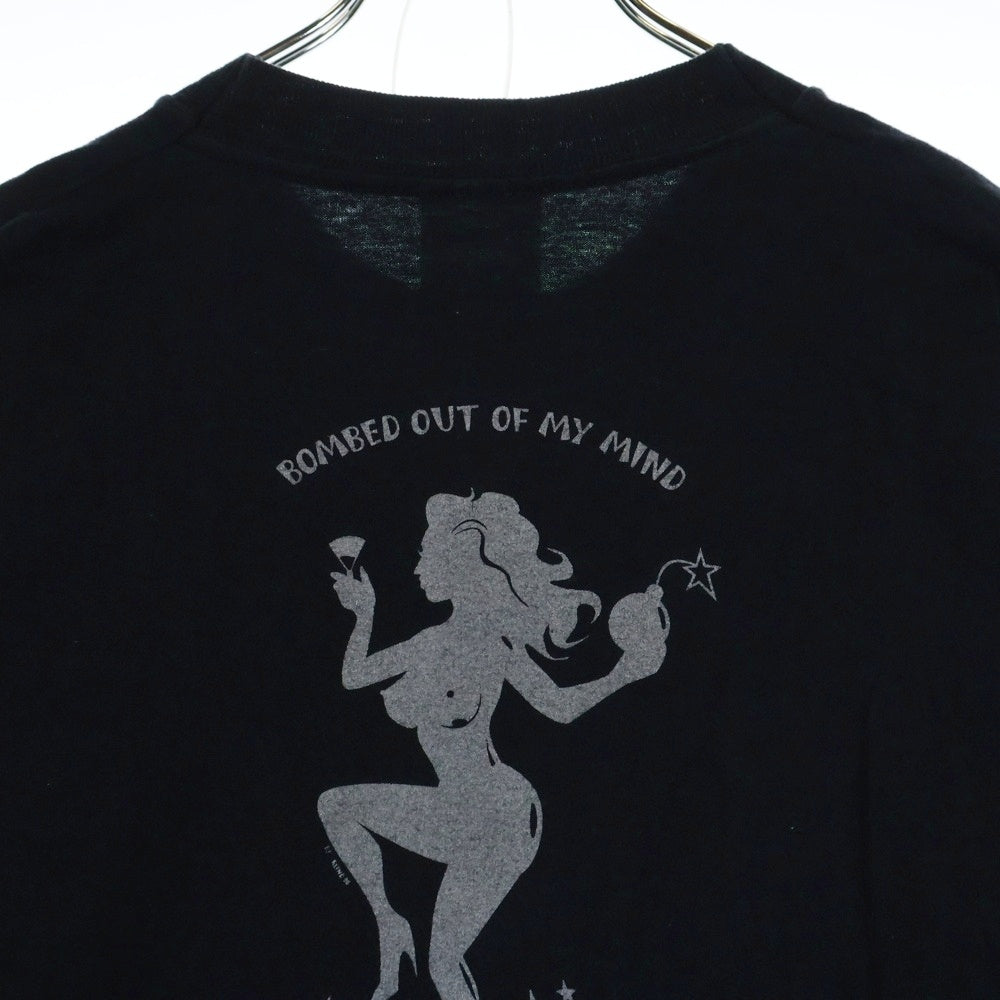 VINTAGE(ヴィンテージ) 90S BACKYARD BABIES 両面プリント 半袖Tシャツ ブラック