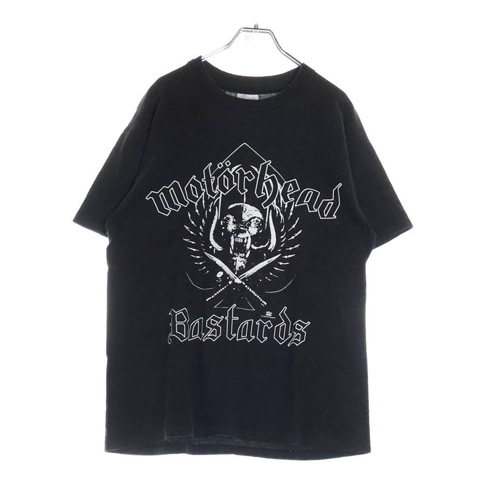 VINTAGE(ヴィンテージ) 90S MOTOR HEAD モーターヘッド 両面プリント 半袖Tシャツ ブラック