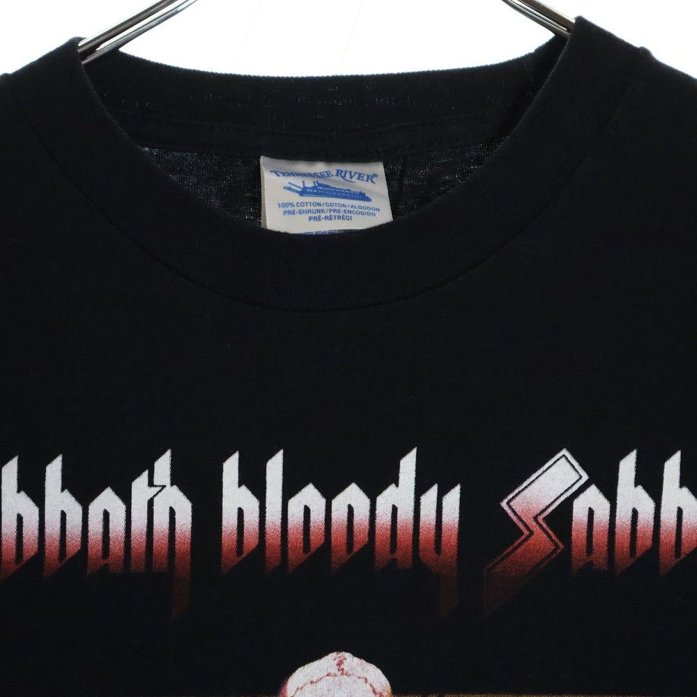 VINTAGE(ヴィンテージ) 90S Black Sabbath Sabbath Bloody Sabbath ブラックサバス 両面プリント 半袖Tシャツ ブラック