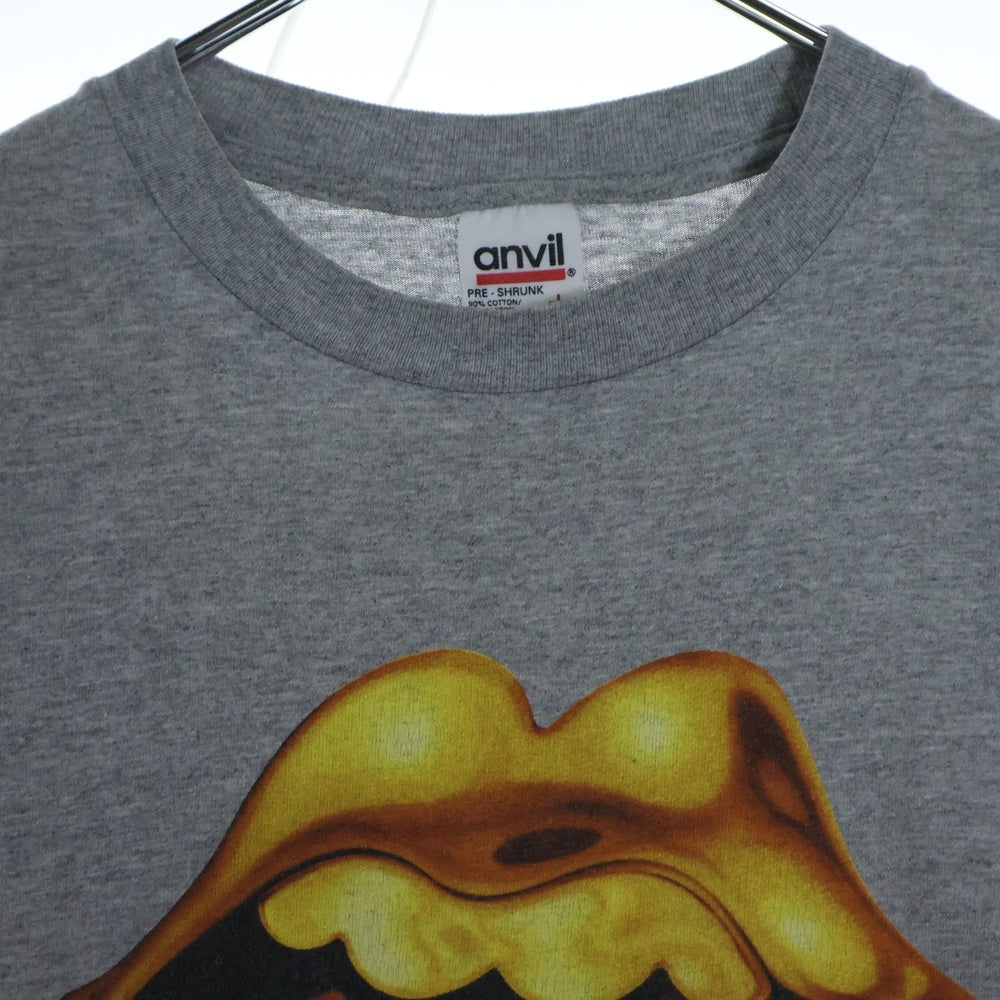 VINTAGE(ヴィンテージ) 90S ROLLING STONES BRIDGES TO BABYLON ローリングストーンズ 両面プリント 半袖Tシャツ グレー