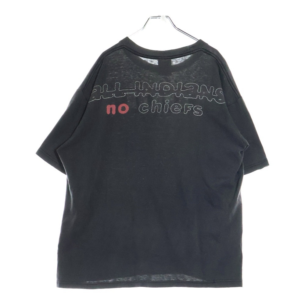 VINTAGE(ヴィンテージ) 90S TOOL All Indians No Chiefs トゥール 両面プリント 半袖Tシャツ ブラック