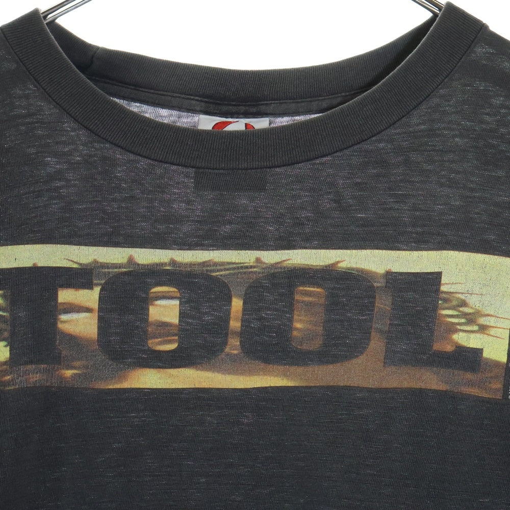 VINTAGE(ヴィンテージ) 90S TOOL All Indians No Chiefs トゥール 両面プリント 半袖Tシャツ ブラック