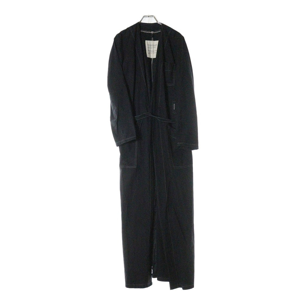 Martin Margiela(マルタンマルジェラ) 90S REPRODUCTION WORK COAT リプロダクション 後染め スタッフコート ブラック