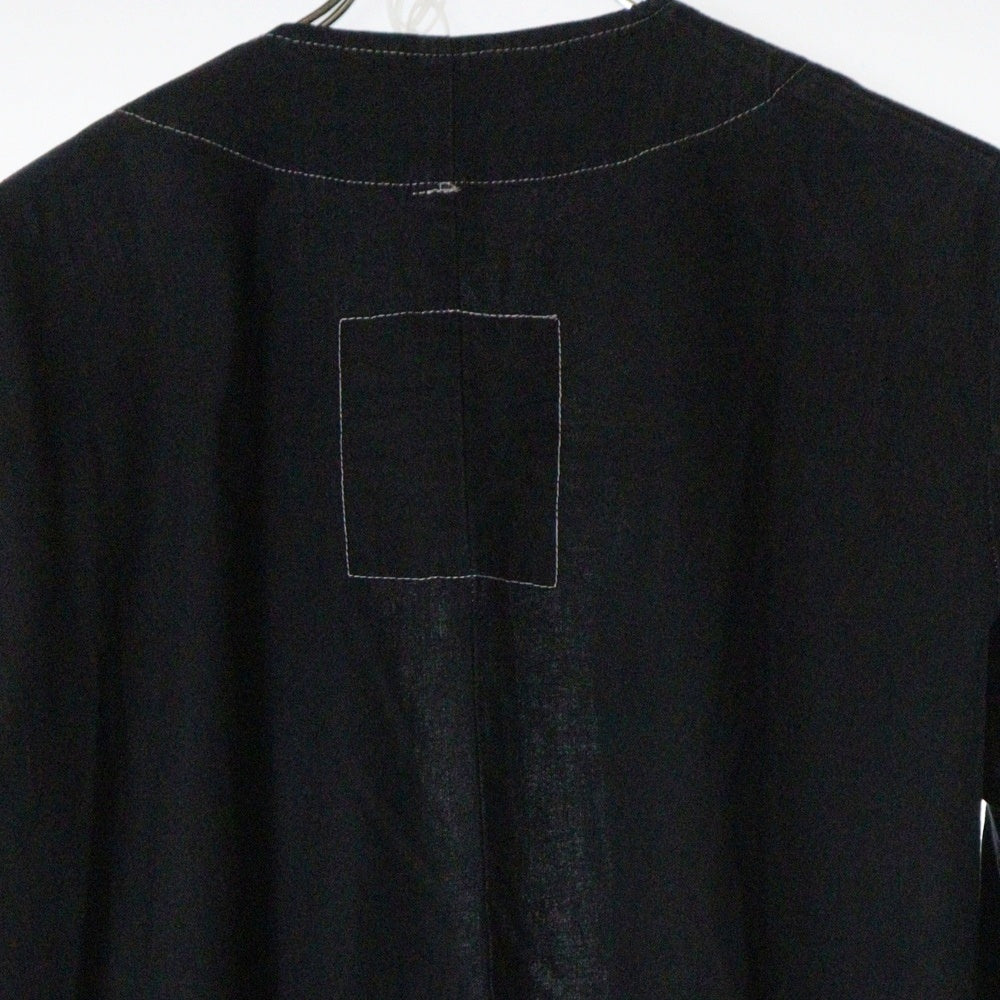Martin Margiela(マルタンマルジェラ) 90S REPRODUCTION WORK COAT リプロダクション 後染め スタッフコート ブラック