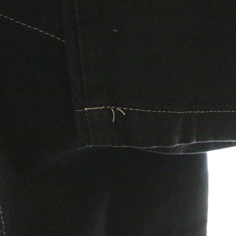 Martin Margiela(マルタンマルジェラ) 90S REPRODUCTION WORK COAT リプロダクション 後染め スタッフコート ブラック