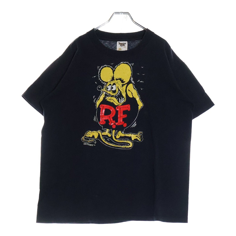 VINTAGE(ヴィンテージ) 90S Rat Fink ラットフィンク 両面プリント 半袖Tシャツ ブラック