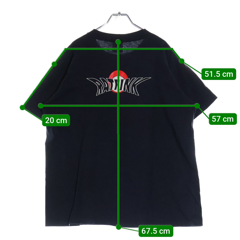 VINTAGE(ヴィンテージ) 90S Rat Fink ラットフィンク 両面プリント 半袖Tシャツ ブラック