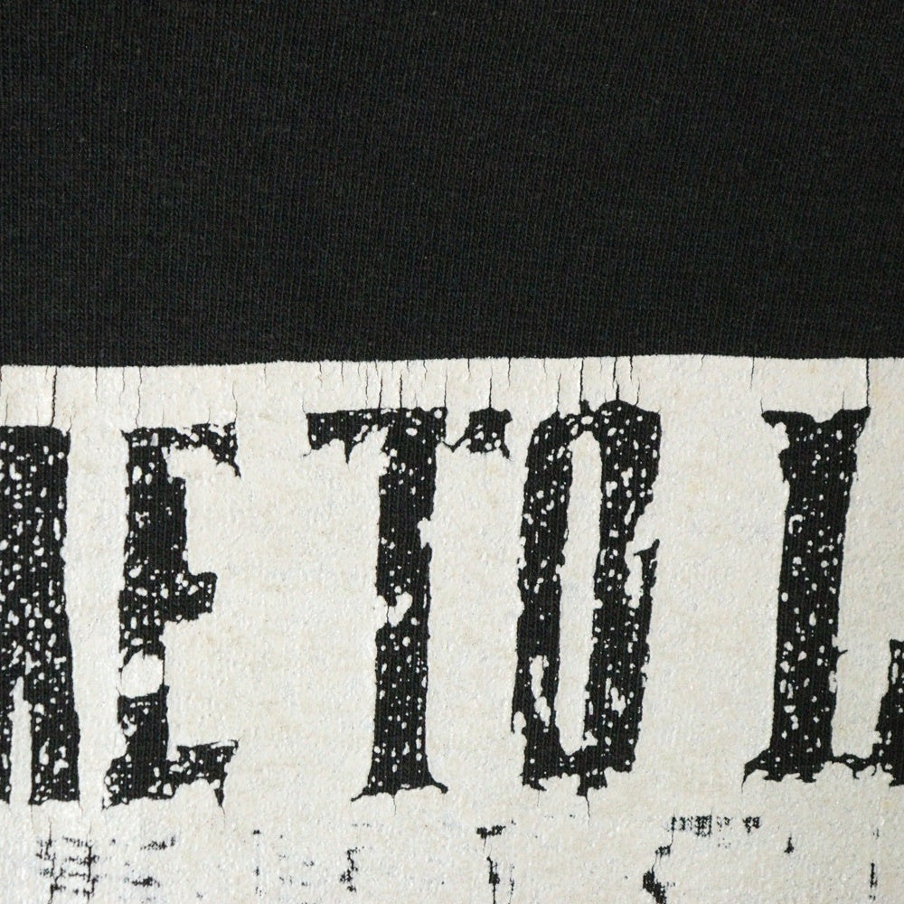 VINTAGE(ヴィンテージ) 90S OLD GHOST WELCOME TO LA 両面プリント 半袖Tシャツ ブラック