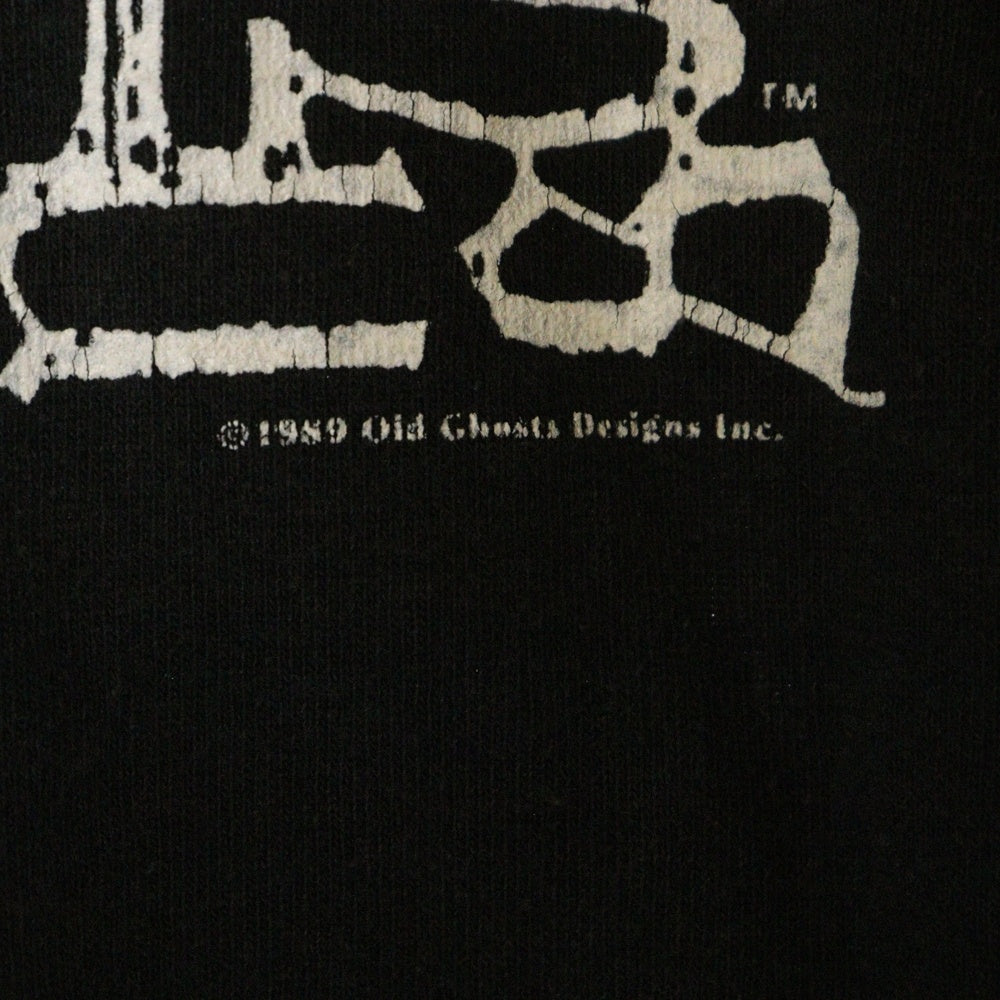 VINTAGE(ヴィンテージ) 90S OLD GHOST WELCOME TO LA 両面プリント 半袖Tシャツ ブラック