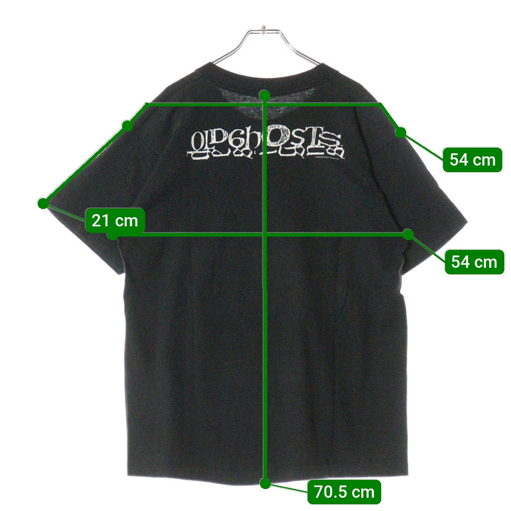 VINTAGE(ヴィンテージ) 90S OLD GHOST WELCOME TO LA 両面プリント 半袖Tシャツ ブラック