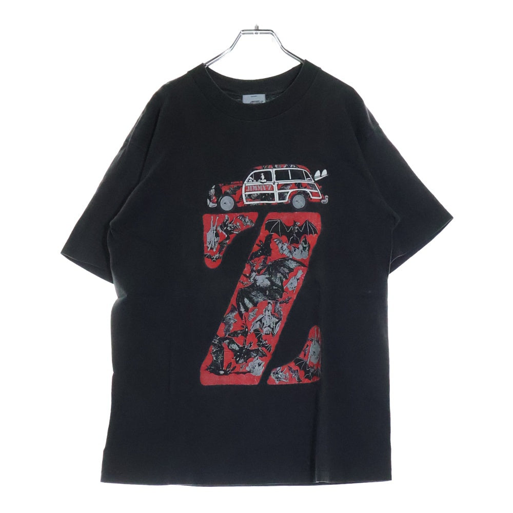 VINTAGE(ヴィンテージ) 90S JIMMY Z ジミーズ 両面プリント 半袖Tシャツ ブラック
