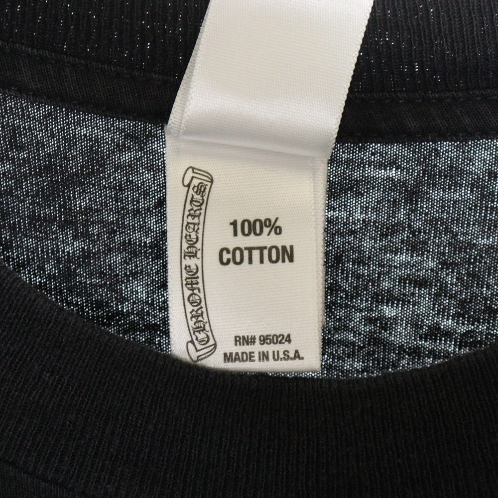 CHROME HEARTS(クロムハーツ) Los Angeles Horseshoe ロサンゼルス ホースシュープリント ロングスリーブ 長袖Tシャツ