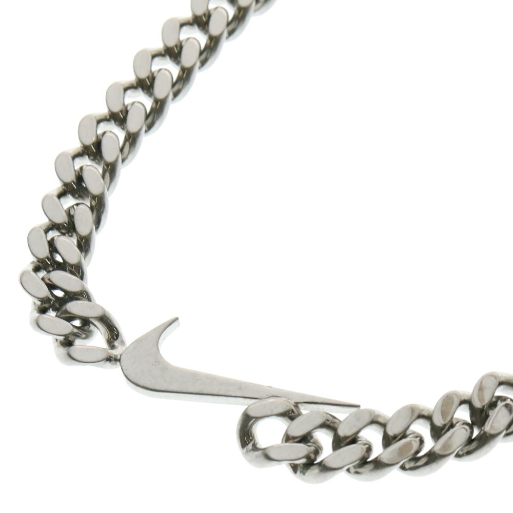 1017 ALYX 9SM(アリクス) × NIKE Swoosh Hero Chain Necklace スウッシュ ヒーローチェーン ネックレス シルバー