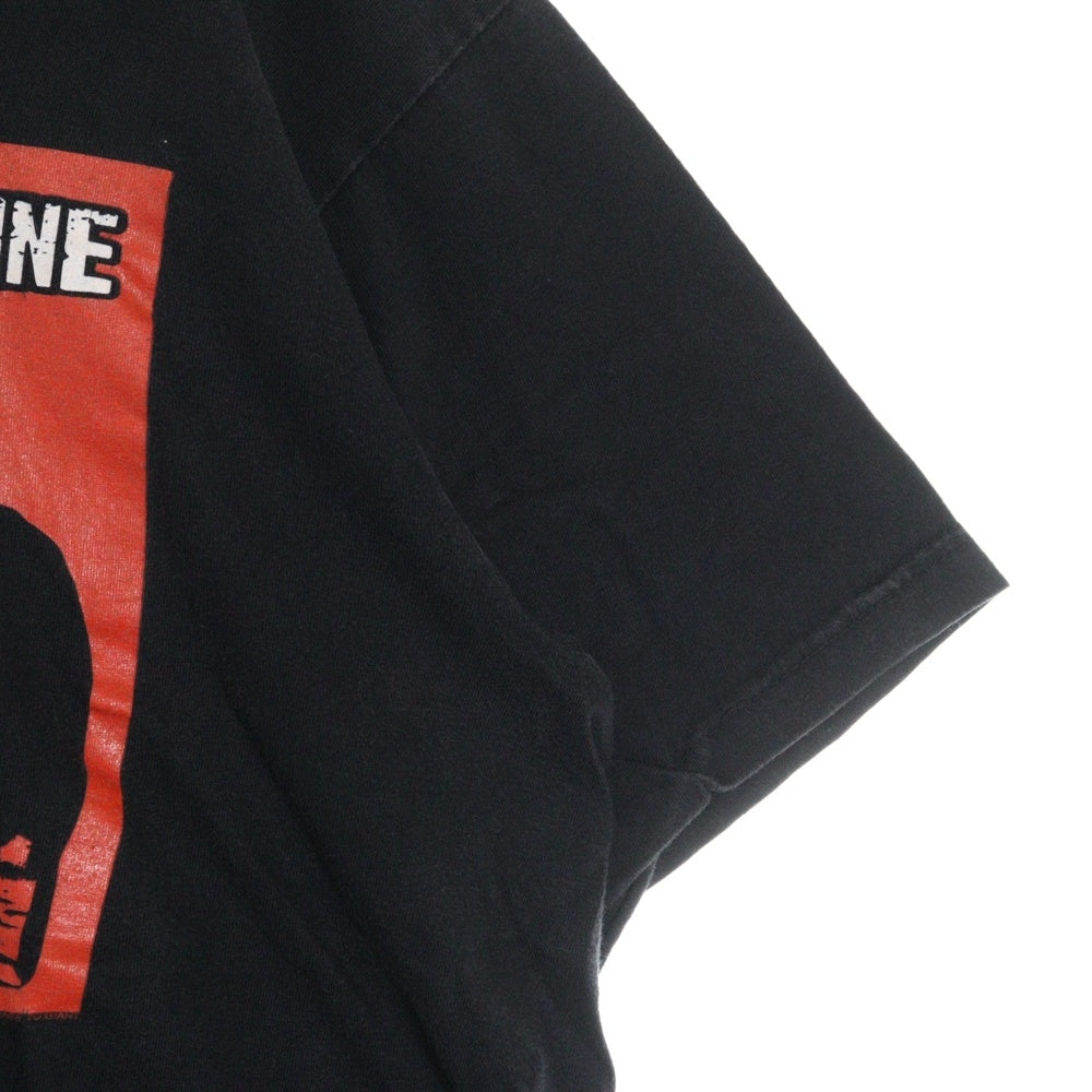 VINTAGE(ヴィンテージ) 90S RAGE AGAINST THE MACHINE SQUARE MEMBER レイジアゲインストザマシーン デザインプリント 半袖Tシャツ ブラック