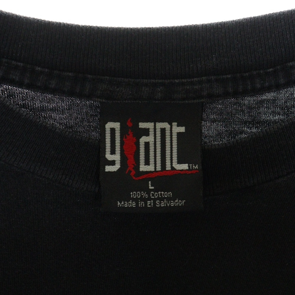 VINTAGE(ヴィンテージ) 90S RAGE AGAINST THE MACHINE SQUARE MEMBER レイジアゲインストザマシーン デザインプリント 半袖Tシャツ ブラック