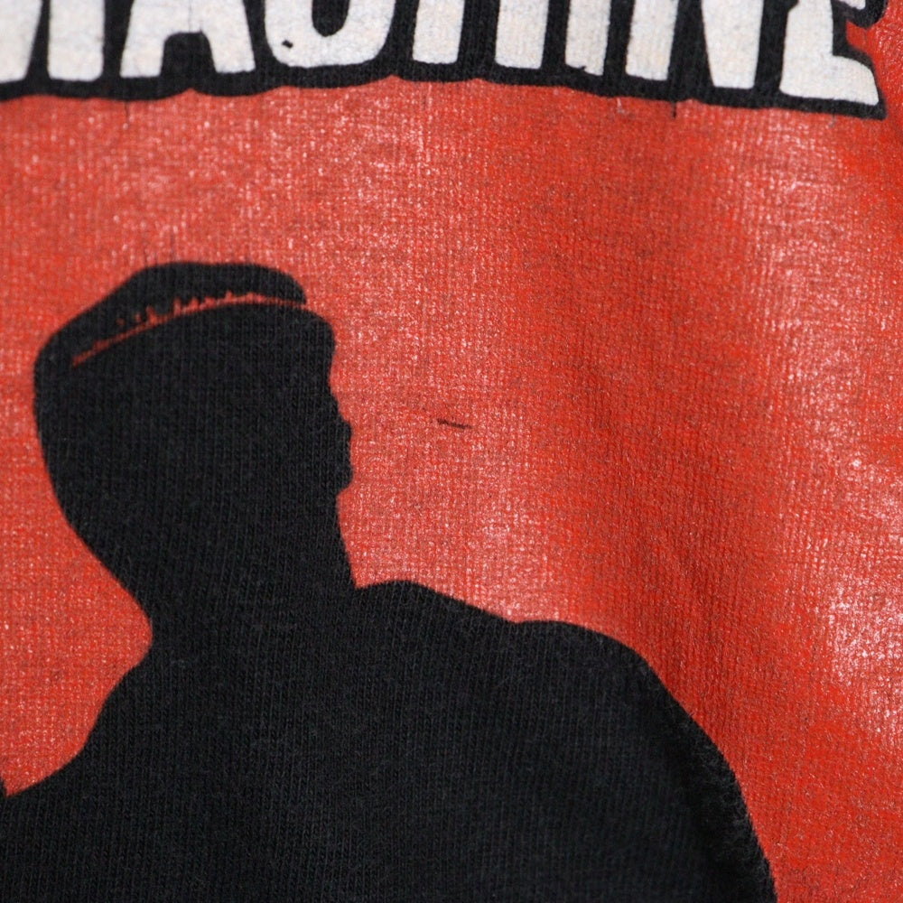 VINTAGE(ヴィンテージ) 90S RAGE AGAINST THE MACHINE SQUARE MEMBER レイジアゲインストザマシーン デザインプリント 半袖Tシャツ ブラック