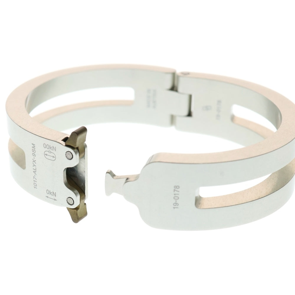 1017 ALYX 9SM(アリクス) BUCKLE BRACELET バックルデザイン ブレスレット シルバー