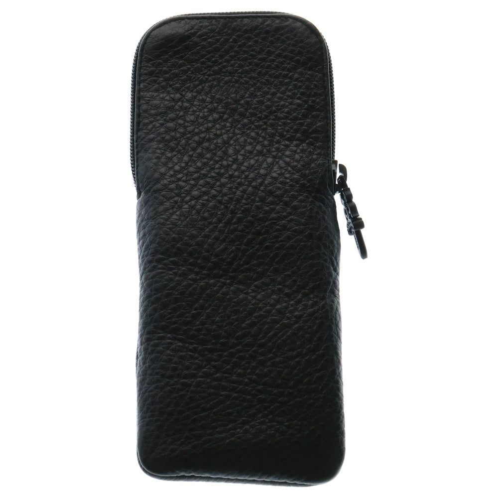 CHROME HEARTS(クロムハーツ) CASE アイウェアケース 眼鏡ケース レザー ブラック