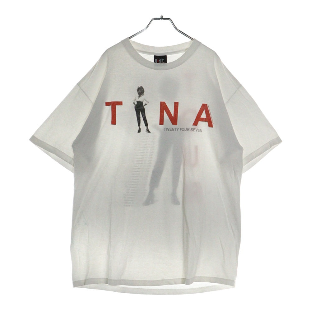 VINTAGE(ヴィンテージ) 90-00S TINA TURNER TWENTY FOUR SEVEN 両面プリント 半袖Tシャツ