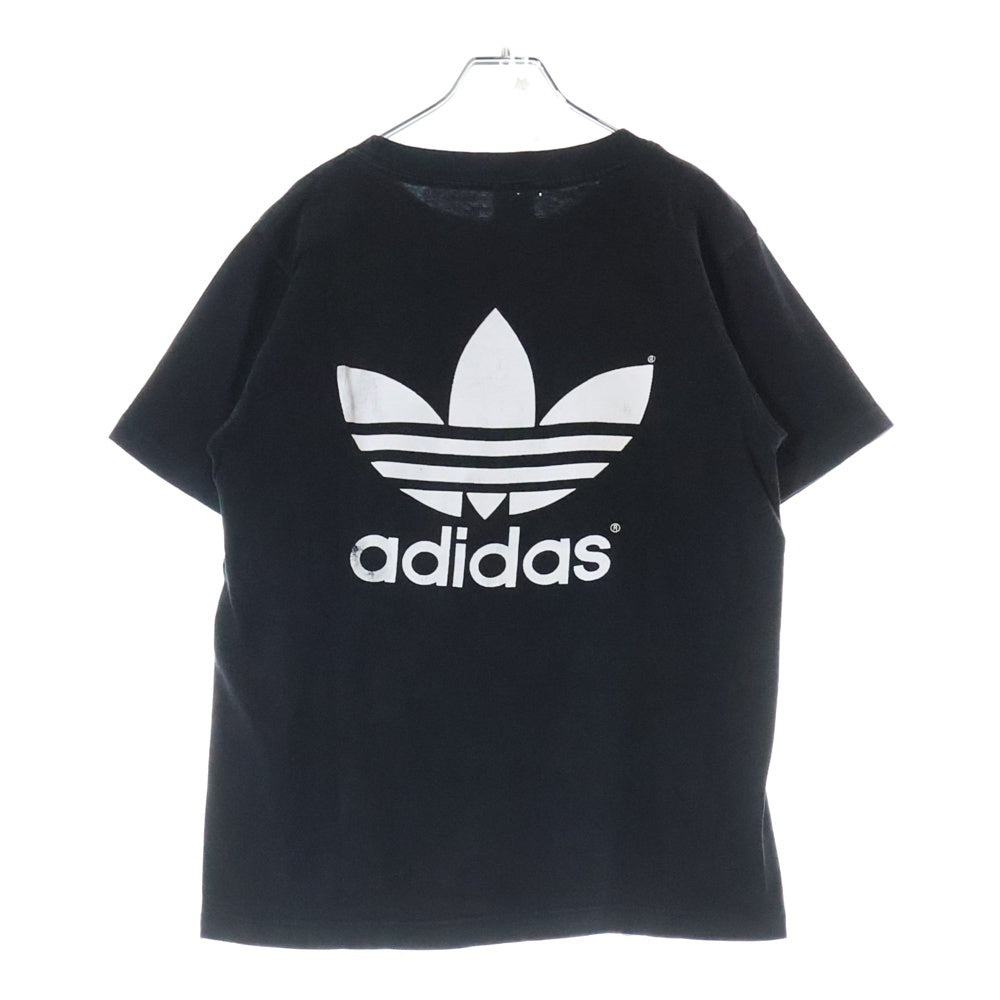 adidas(アディダス) 90s Trefoil Logo S/S Tee トレフォイルロゴ 半袖Tシャツ カットソー USA製 ブラック