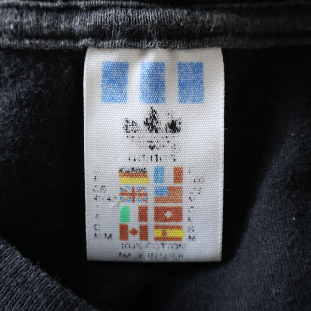 adidas(アディダス) 90s Trefoil Logo S/S Tee トレフォイルロゴ 半袖Tシャツ カットソー USA製 ブラック