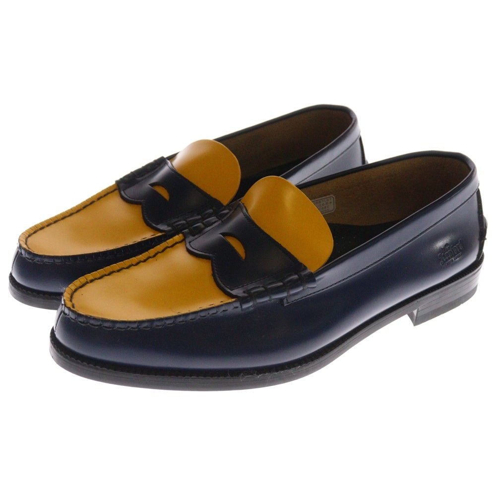 The Kenford Fine Shoes(ケンフォード ファインシューズ) MENS TANK SOLE LOAFERS タンクソールローファー メンズ 革靴 イエロー×ブラック