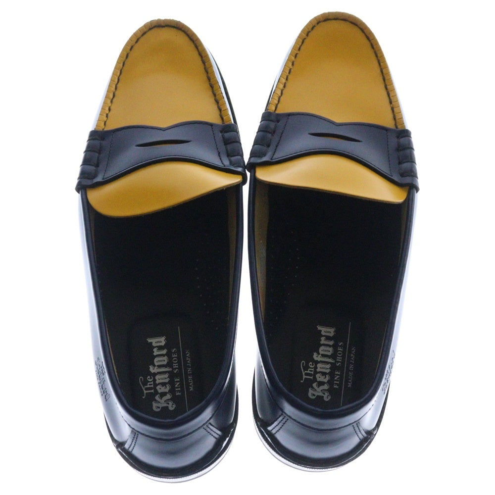 The Kenford Fine Shoes(ケンフォード ファインシューズ) MENS TANK SOLE LOAFERS タンクソールローファー メンズ 革靴 イエロー×ブラック