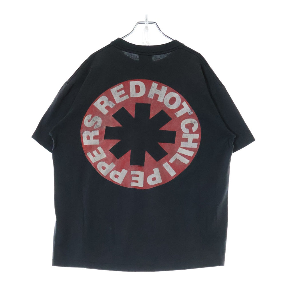 VINTAGE(ヴィンテージ) 90s RED HOT CHILI PEPPERS 1992 KOZIK レッドホットチリペッパーズ コジック 両面プリント 半袖半袖Tシャツ ブラック