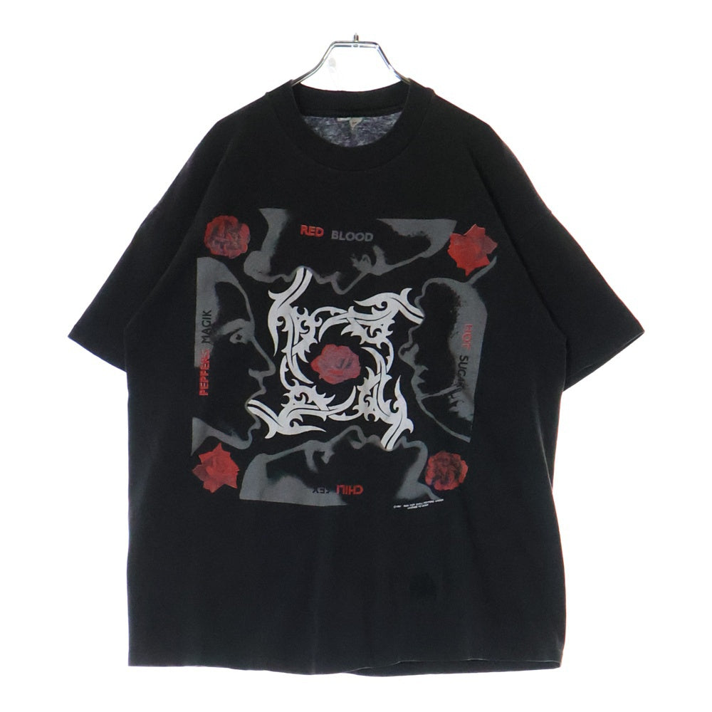 VINTAGE(ヴィンテージ) 90s Red Hot Chili Peppers BLOOD SUGER SEX MAGIK レッドホットチリペッパー ブラッドシュガーセックスマジック 両面プリント 半袖Tシャツ グレ