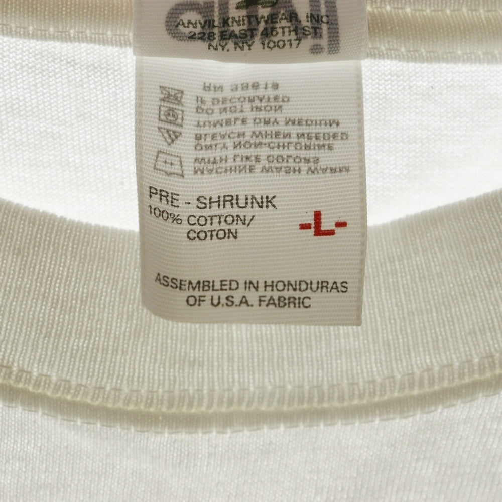 VINTAGE(ヴィンテージ) 00s APPLE Mac OS X Version 10.2 アップル 企業Tシャツ 両面プリント 半袖Tシャツ カットソー ホワイト