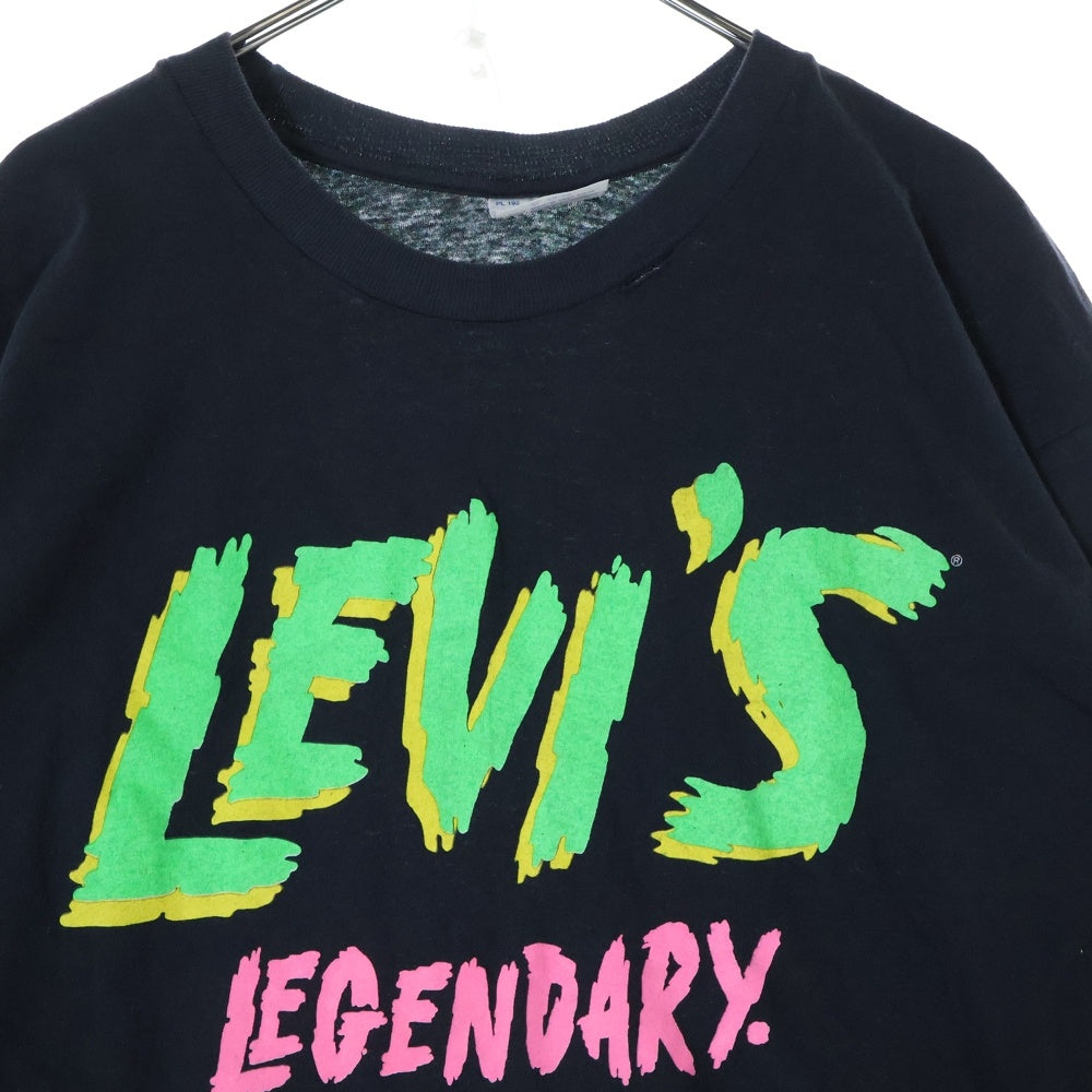 VINTAGE(ヴィンテージ) 80s LEVI'S LEGENDARY リーバイス 半袖Tシャツ カットソー ブラック
