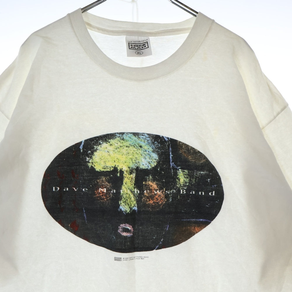 VINTAGE(ヴィンテージ) 90s DAVE MATTHEWS BAND 半袖Tシャツ カットソー バンドTシャツ デイヴマシューズ ホワイト