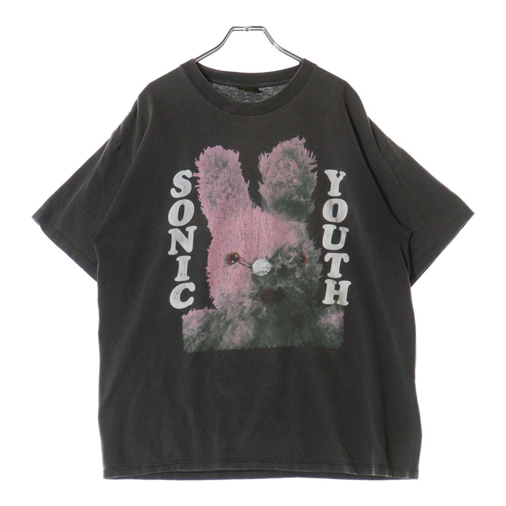 VINTAGE(ヴィンテージ) 90s SONIC YOUTH GRACIAS ソニックユース グラシアス 両面プリント 半袖Tシャツ ブラック