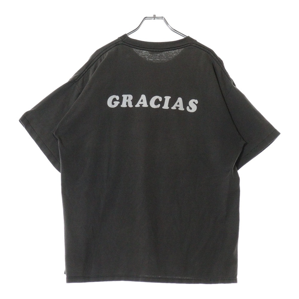 VINTAGE(ヴィンテージ) 90s SONIC YOUTH GRACIAS ソニックユース グラシアス 両面プリント 半袖Tシャツ ブラック
