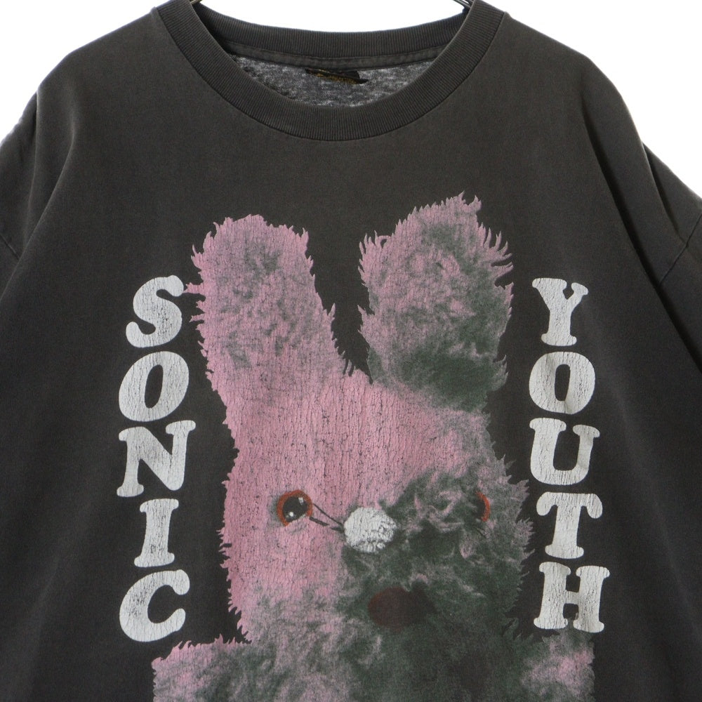 VINTAGE(ヴィンテージ) 90s SONIC YOUTH GRACIAS ソニックユース グラシアス 両面プリント 半袖Tシャツ ブラック