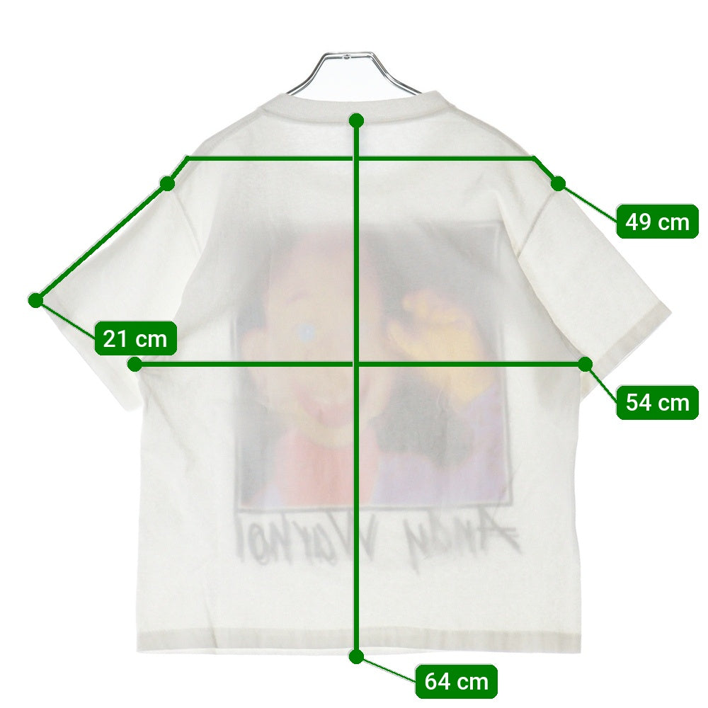 VINTAGE(ヴィンテージ) 80S Andy Warhol Howdy Doody アンディ・ウォーホル ハウディードゥーディー アートプリント 半袖 Tシャツ ホワイト