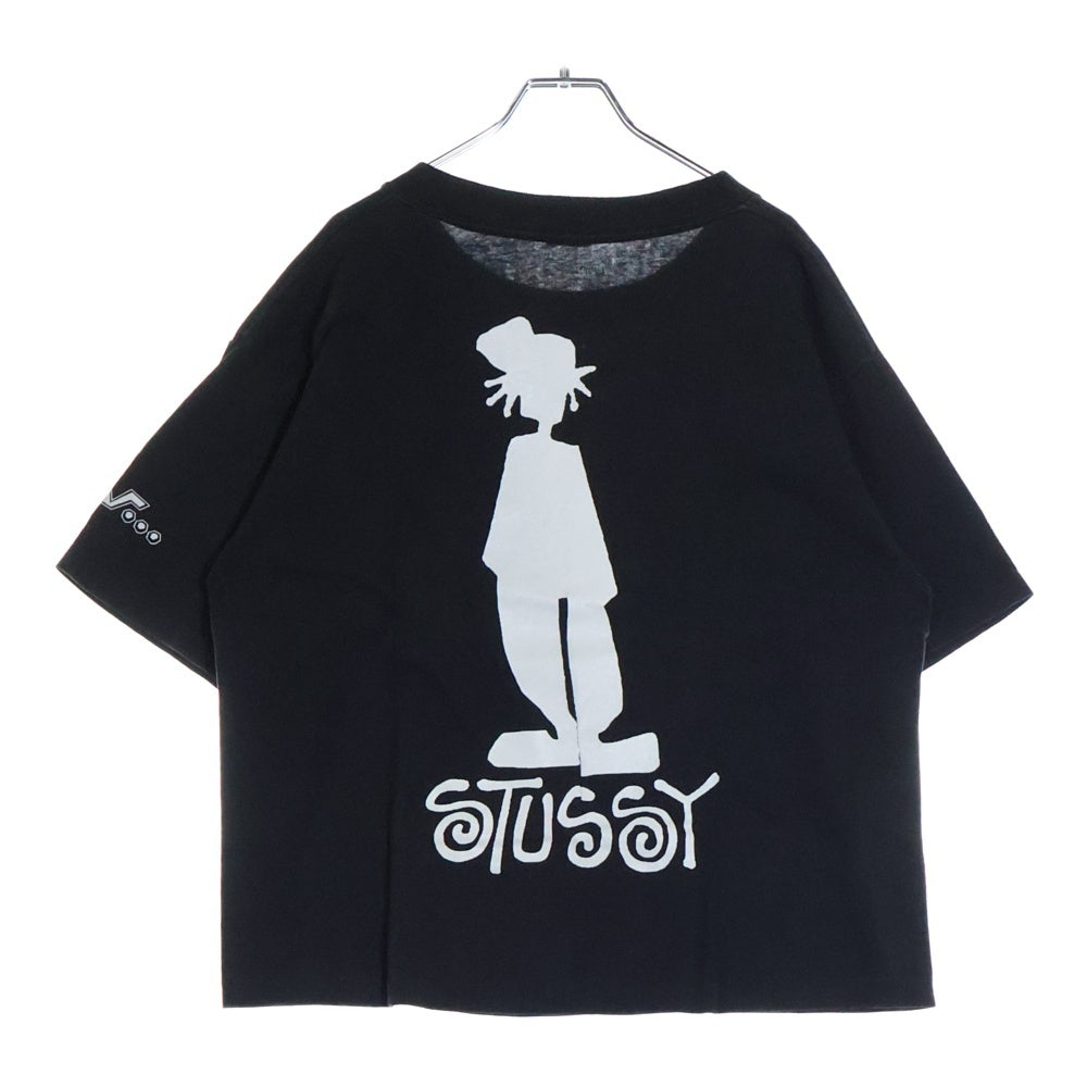 STUSSY(ステューシー) 80S OLD Shadow MAN シャドーマン 両面プリント 半袖Tシャツ