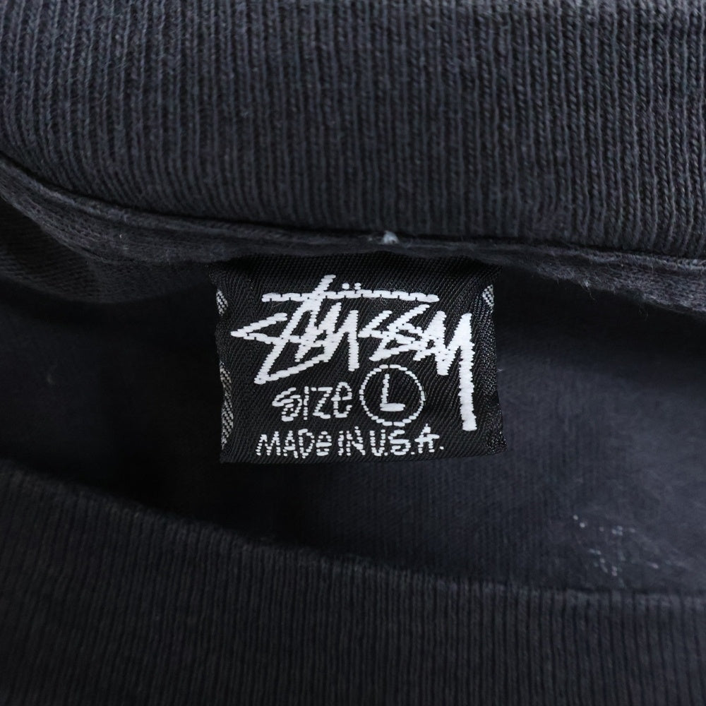 STUSSY(ステューシー) 80S OLD Shadow MAN シャドーマン 両面プリント 半袖Tシャツ