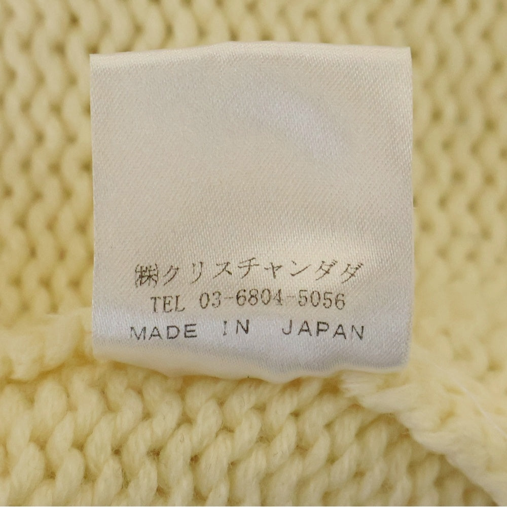 CHRISTIAN DADA(クリスチャンダダ) 14AW ZIP GIMMICK KNIT ジップデザイン Wジップ ニット CD-14W-0808