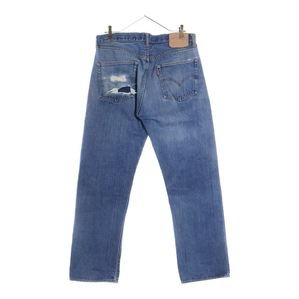 Levi's(リーバイス) 70s VINTAGE 501 66前期 ボタン裏刻印6 ボタンフライ デニムパンツ インディゴ
